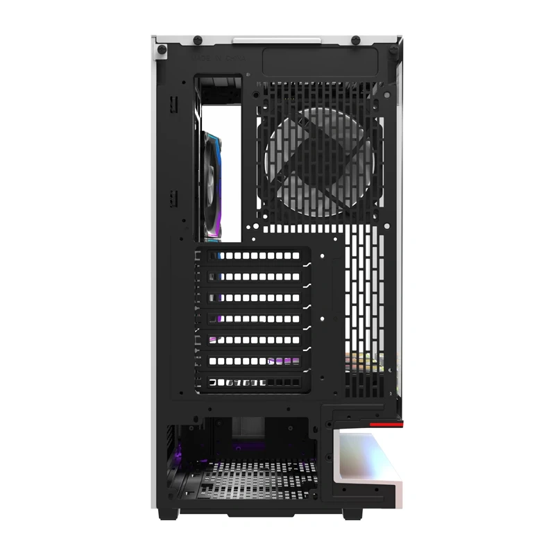 DarkFlash F1 ATX kućište za računalo + 6 ventilatora (bijelo) - Slika 14