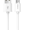 DEVIA MICRO USB TIP KABELA 1M BIJELI BULK