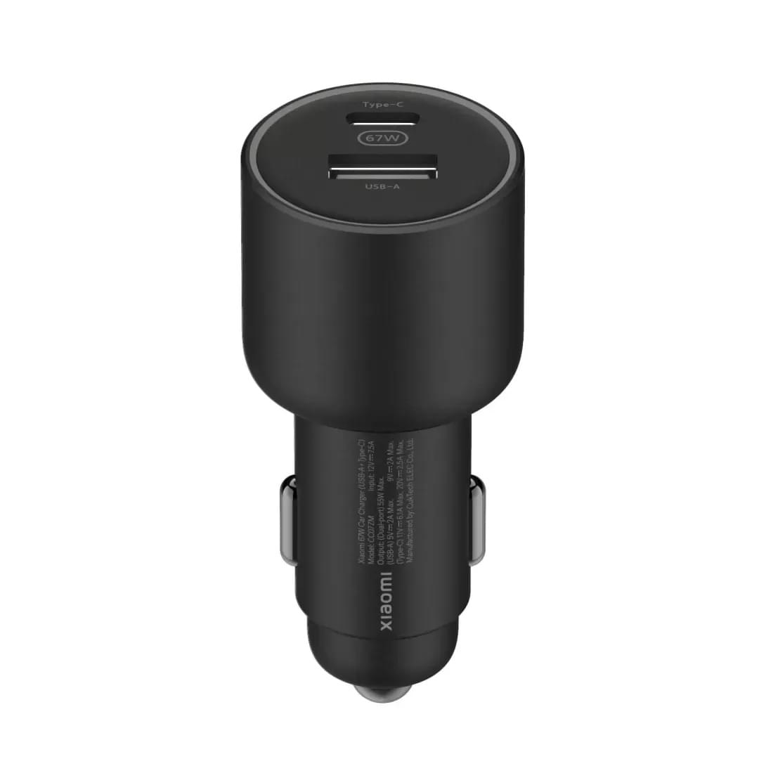 Xiaomi 67W Car Charger (USB-A + Type-C) - Auto Punjač