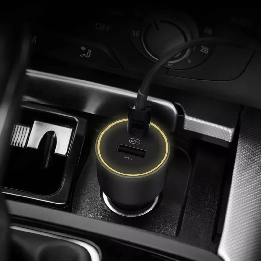 Xiaomi 67W Car Charger (USB-A + Type-C) - Auto Punjač